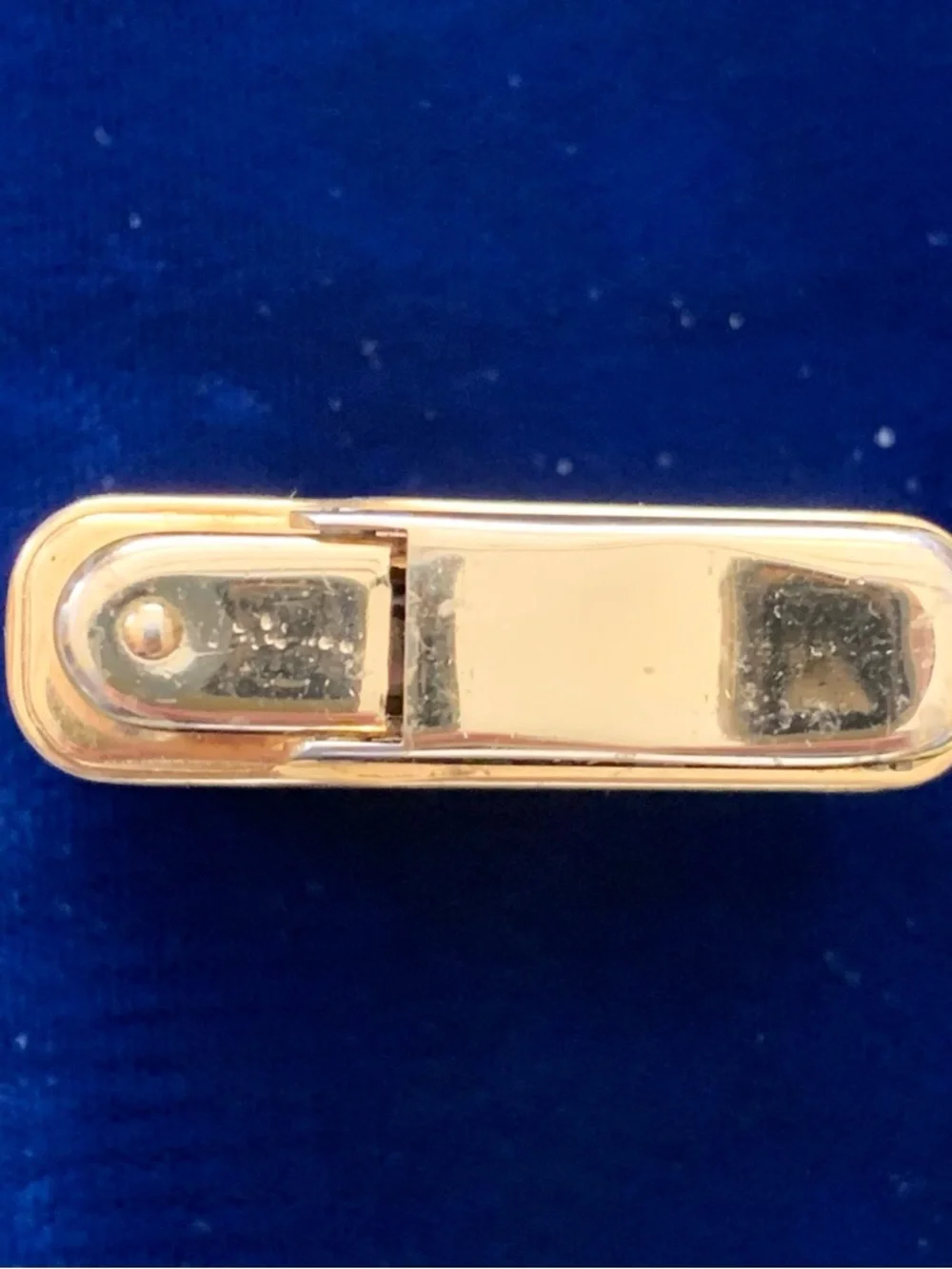 Vintage Colibri Gold Plated Men’s Pocket Lighter Made in Germany